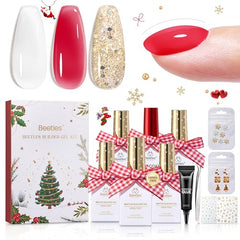 Beetles Builder Gel Kit Enchanted Night for festive at-home manicures with complete gel system