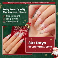 Beetles Builder Gel Red Layer delivers bold color for standout nail designs
