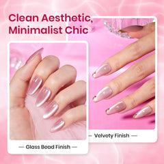 Beetles Cat Eye Gel Polish Brown Warm Depth swatch offers rich depth and high-gloss finish.