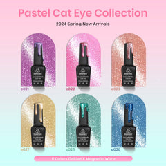 Beetles Valentine gel polishes deliver metallic glitter with magnetic pull.