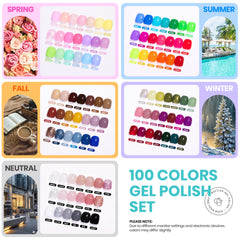 Beetles Chroma Dreams 100 colors bottles highlight rich pigment and long-lasting gel color options
