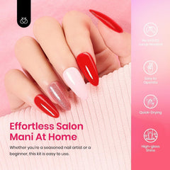 Beetles Dip Powder Nail Kit cuticle oil and tools included