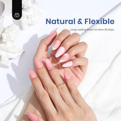 Beetles Gel Nail Kit extensions setup demonstrates at-home DIY nail extensions
