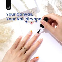Beetles Gel Nail Kit mini lamp curing enables quick base and top coats