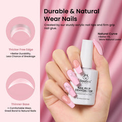 Beetles Gel Nail Kit mini UV lamp for at‑home curing