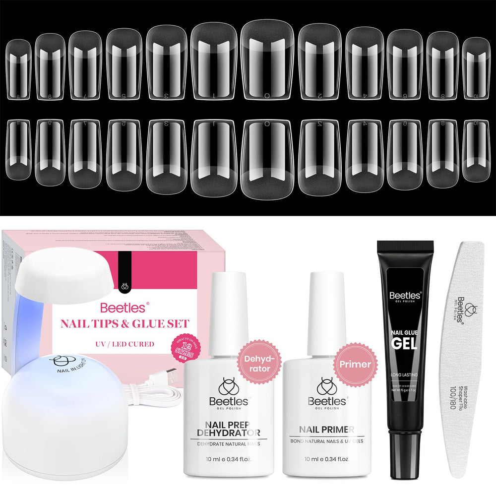 Beetles Gel Nail Kit primer-dehydrator application for strong base adhesion