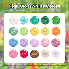 Beetles Gel Nail Polish double-ended nail art pen for precise designs.