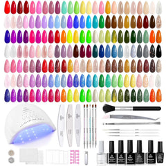 Beetles Gel Nail Polish Kit color swatches for versatile seasonal styles.