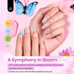 Beetles Gel Nail Polish 36-color palette close-up for mix-and-match nail design ideas
