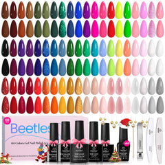 Beetles Gel Nail Polish Set box packaging highlights premium gifting appeal.