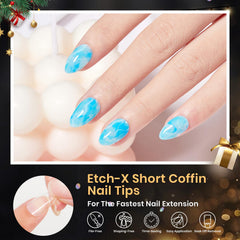 Beetles Gel Nail Tips labeled 0-11 across 12 sizes for precise fitting.