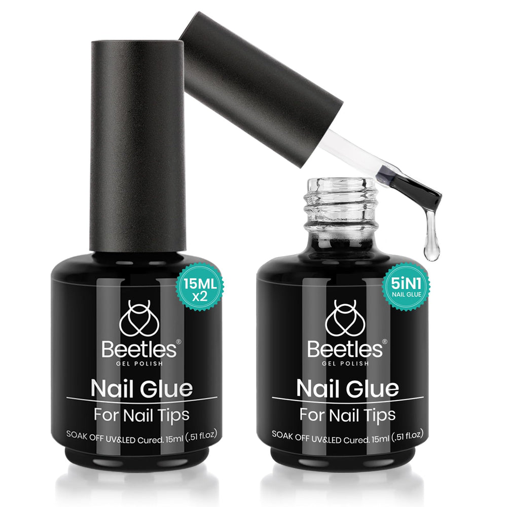 Beetles Gel Polish 2pcs kit packaging display for easy shopping and planning