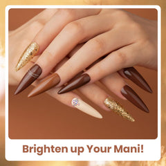 Beetles Gel Polish 963 neutral beige swatch creates chic minimalist manicures