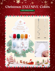 Beetles red-green-gold polishes with smooth creamy finish