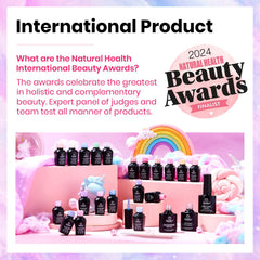 Beetles Gel Polish Set base coats provide a durable manicure foundation.