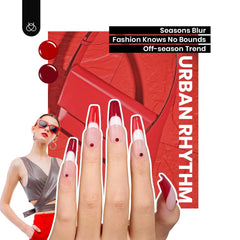 Beetles Gel Polish Urban Rhythm base and top coats provide lasting shine and smooth application