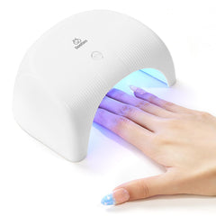 Beetles Gel Polish UV LED Nail Lamp front view enabling quick, even curing at home.
