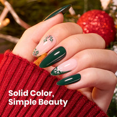 Beetles polish brush stroke highlights smooth application at home.