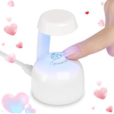 Beetles Mini UV Light compact design for quick gel nail curing at home.