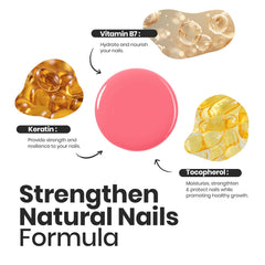 Beetles Nail Polish Heartbeat nude pink jar for versatile daily wear.