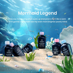Beetles Mermaid Swirl Gel Polish: iridescent finish for mermaid-inspired nails