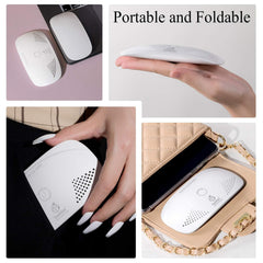 Beetles Gel Polish UV Nail Lamp features built-in timer for easy sessions.