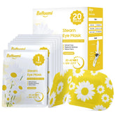BeHoomi steam eye mask 20-packs bundle for travel and gifting.
