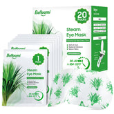 BeHoomi steam eye mask lemongrass packaging for gifting and travel