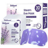 BeHoomi Steam Eye Mask packaging with lavender scent for premium relaxation