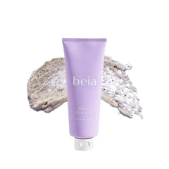 Beia Bikini & Body Scrub tub view shows gentle exfoliation for smoother skin.