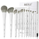 BEILI white powder brush for seamless, natural-looking powder application.