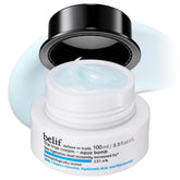 belif Aqua Bomb jar closeup highlights refreshing gel texture for instant hydration
