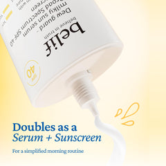 Belif Milky Niacinamide Sunscreen ingredients spotlight with hydration benefits.