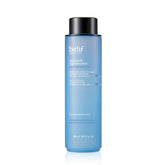 belif niacinamide hydrating toner bottle showcases cooling hydration for balanced skin