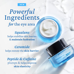 Belif Peptide Eye Bomb cream texture zoomed for smooth blend and eye-area glow.