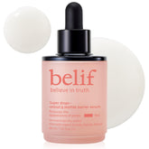 Belif Retinol & Peptide Serum bottle front shows firming and smoothing benefits.