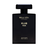 Bella Vita Luxury KLUB lemon top notes evoke fresh energy for daytime confidence.