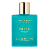 BellaVita Luxury Fresh Unisex EDT bottle close-up for everyday confidence.