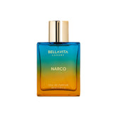 Bellavita Narco unisex perfume bottle close-up for all-day wear.