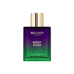 BELLAVITA Night Fever bottle full, perfect for all-day unisex wear.