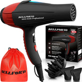 Bellforno professional ionic salon hair dryer motor focus with 2200W power and faster drying