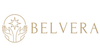 The official Belvera logo featuring a gold luxe emblem paired with an elegant serif wordmark, designed to reflect a modern premium beauty brand.