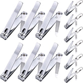 Bememo nail-clippers-set-packaging shows a 12-piece kit for home or travel grooming.