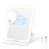 Benbilry Foldable Travel Mirror closed for easy packing and travel touch-ups
