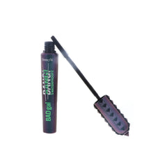 Close-up of layered coats for bold lashes with BADgal BANG! waterproof mascara