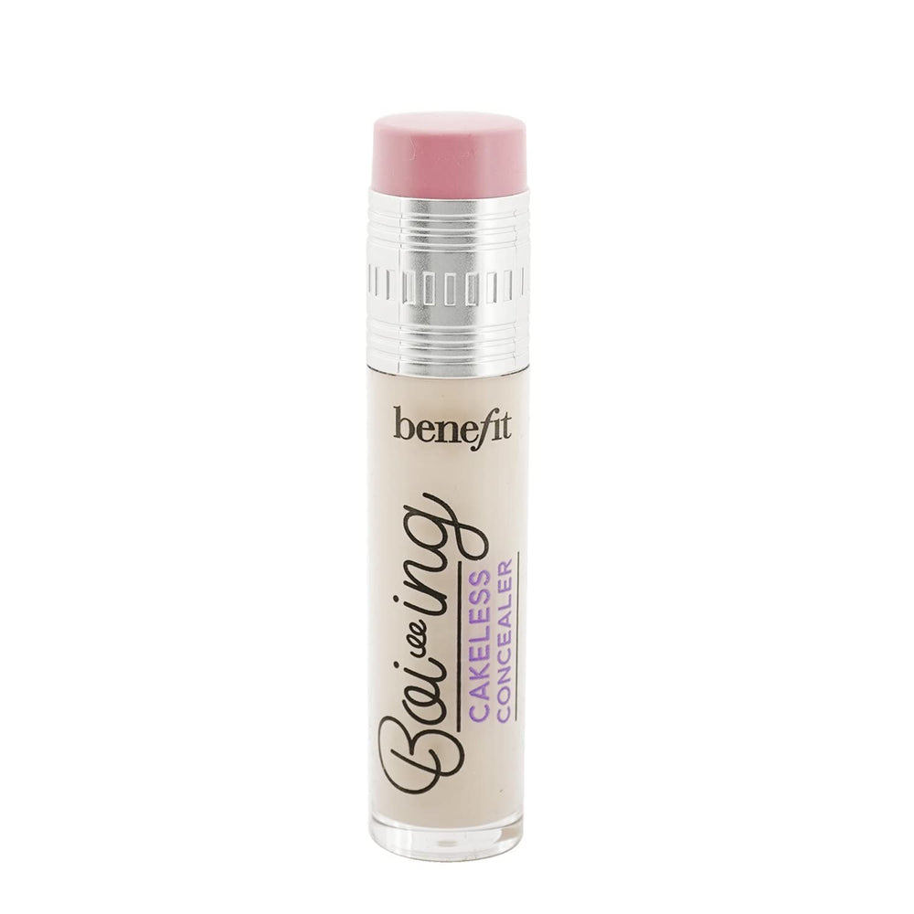 Benefit front packaging showing product tube and shade label for easy selection