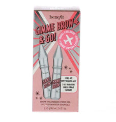 Benefit product front packaging showing duo tubes and shade label for convenience