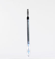 Benefit spoolie detail demonstrating blending and natural finish on brows