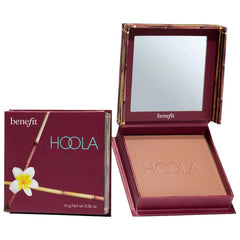 Benefit Hoola jumbo compact front view showing packaging and matte bronzer benefit
