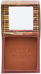 Benefit Hoola Toasted Deep compact front view showing sleek packaging and product name